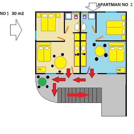 Plavi Val Apartment Tribunj (Sibenik-Knin)